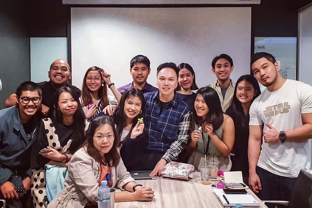 Cheil Thailand team after a planning session